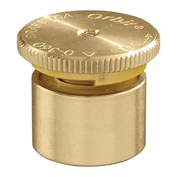 Amazon.com : Orbit 53574W Brass Sprinkler Spray Nozzle, 15